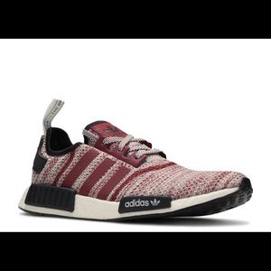 Maroon Adidas Sneakers